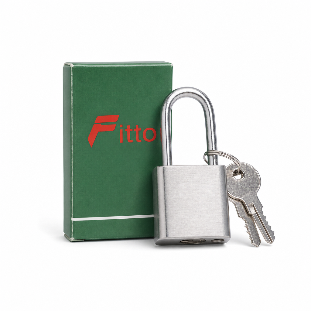 120 Pieces Mini U-Shackle Padlock with Keys, 4 cm, Silver, 1 Set