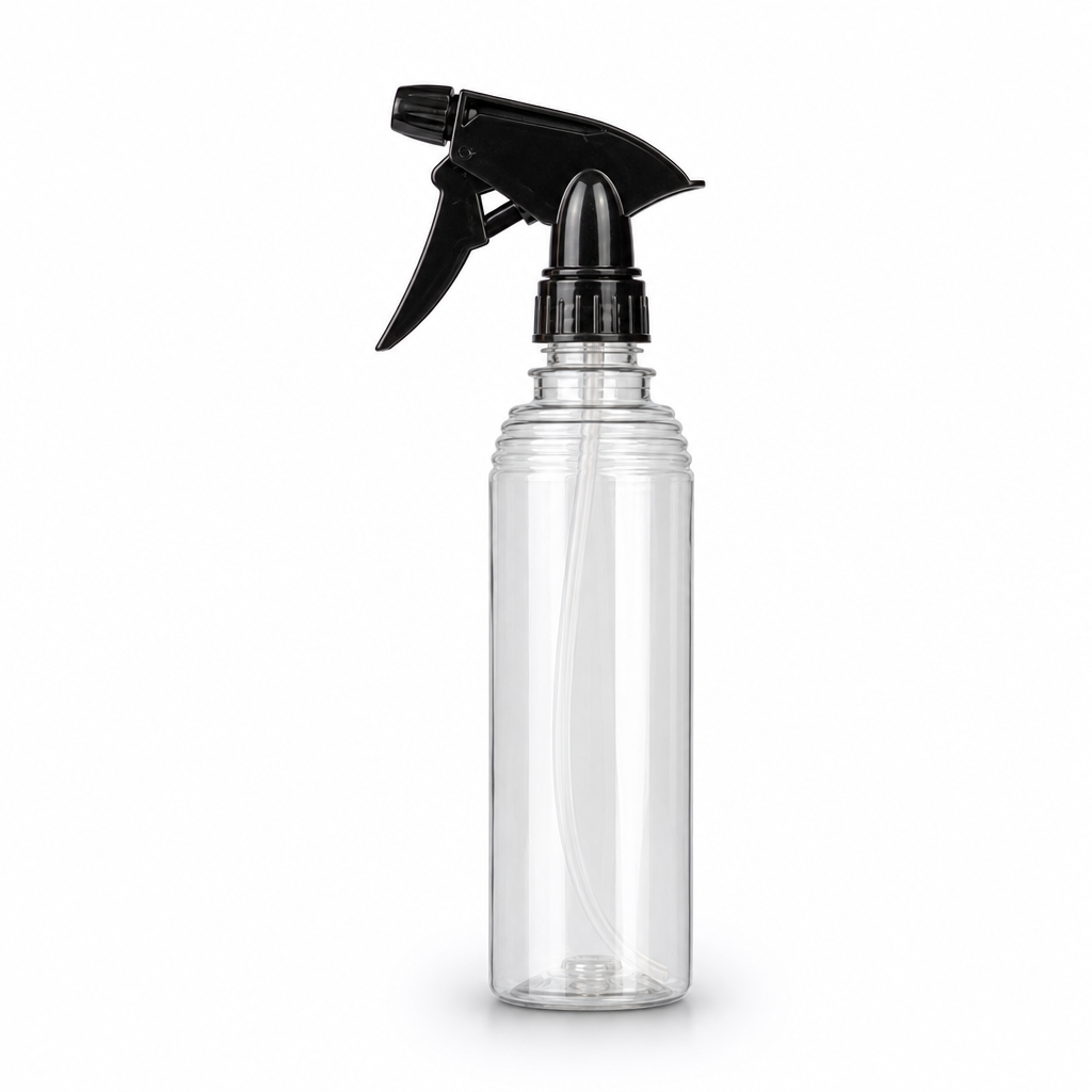 240 Pieces Clear Plastic Spray Bottle with Trigger Nozzle, 1 Piece, 25 cm