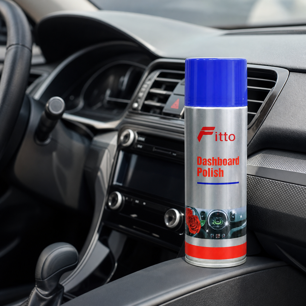 120 Pieces Dashboard Polishes, Rose Scent, 450 ml