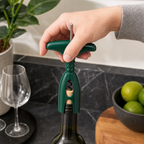 120 Pieces T-Handle Corkscrew Bottle Opener, Green Manual Beverage Opener, Single Piece
