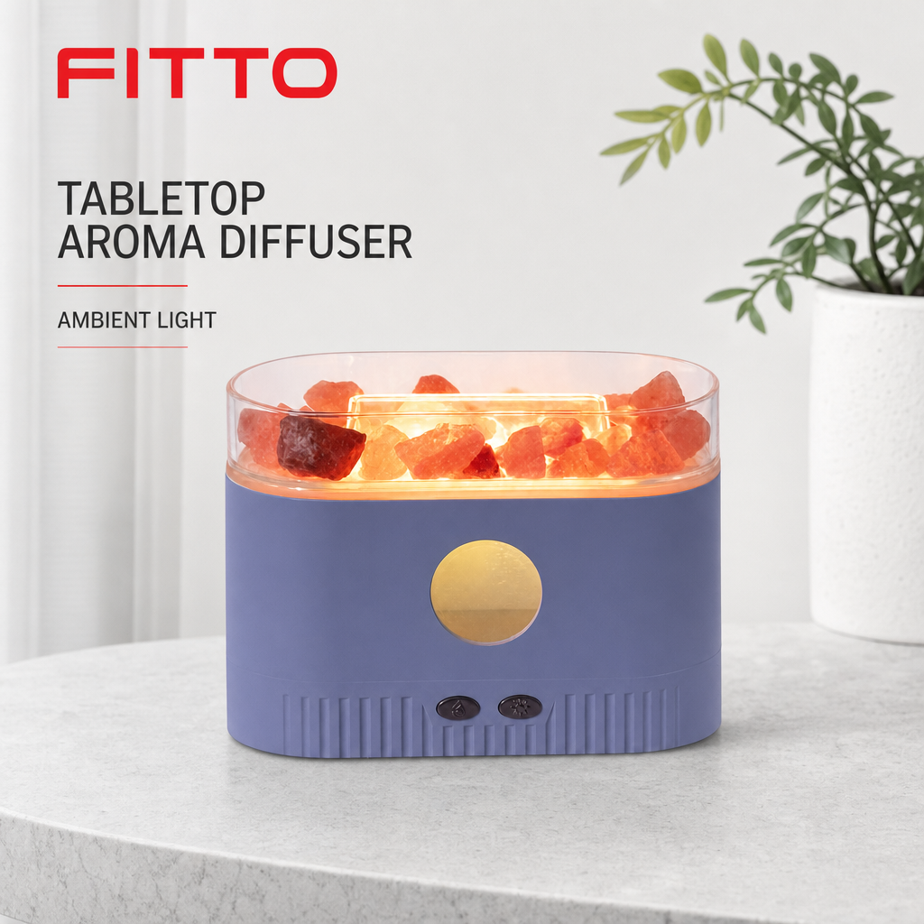 72 Pieces Salt Lamp Aroma Diffuser with Ambient Light, Assorted Colour, 1 Piece