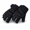 96 Pieces Gym Gloves with Wrist Support for Weight Lifting and Fitness, Black