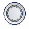 72 Pieces Melamine Round Serving Trays with Decorative Pattern, 45 cm