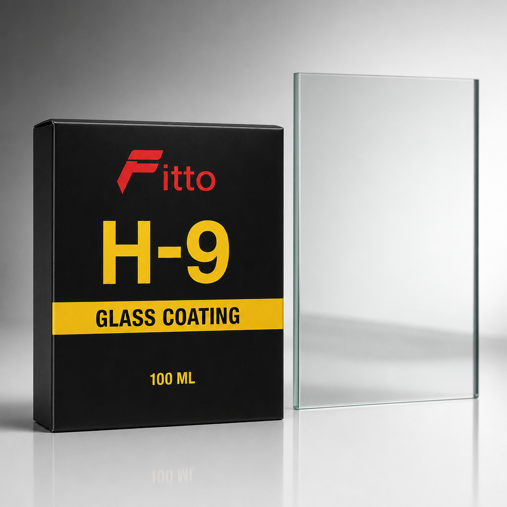 48 Pieces H-9 Dual Layer Glass Coating, 100 ml, Water-Repellent Automotive Surface Treatment