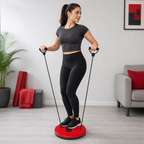 96 Pieces Twister Waist Disc with Exercise Rope, Red, 30 x 30 x 8 cm
