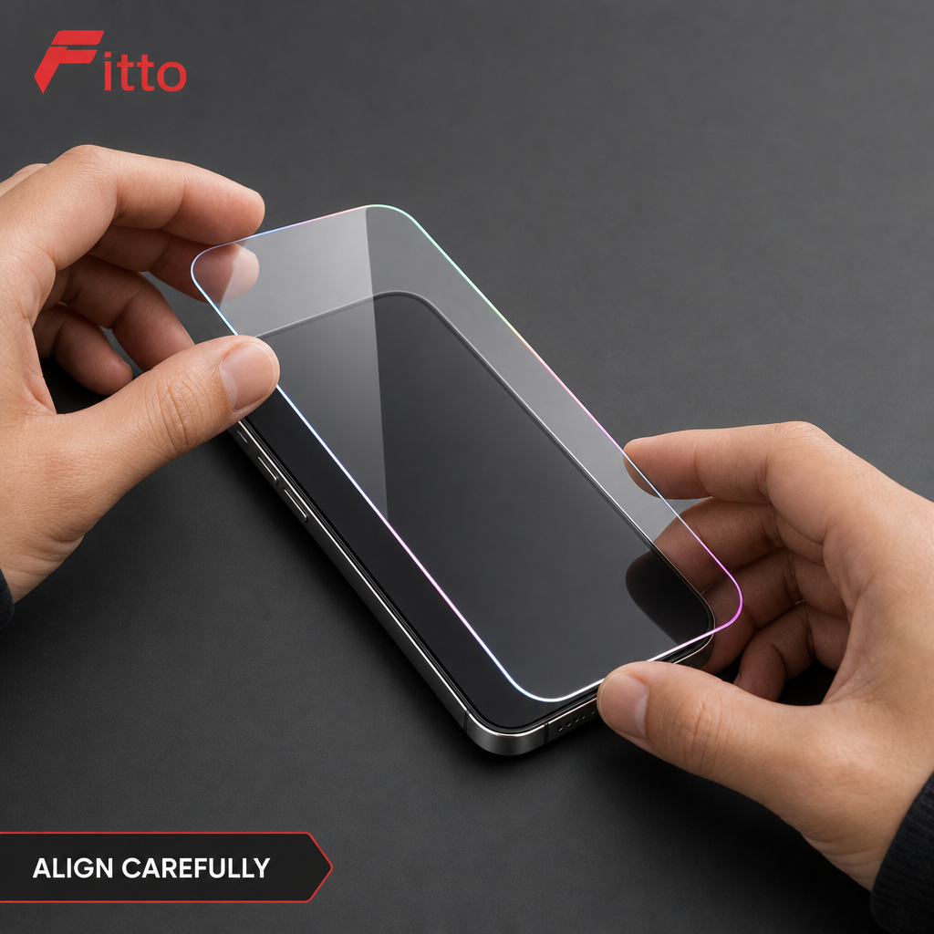 96 Pieces 5D Tempered Glass Screen Protectors, ESD Anti-Static Screen Cover, 1 Pack