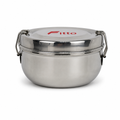 72 Pieces Stainless Steel Lunch Box with Plate, 14.2 cm