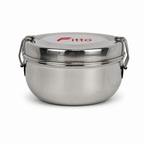 72 Pieces Stainless Steel Lunch Box with Plate, 14.2 cm