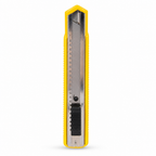 96 Pieces Utility Knives Snap-Off Cutter, 18 mm Blade, Yellow and Black, 1 Piece