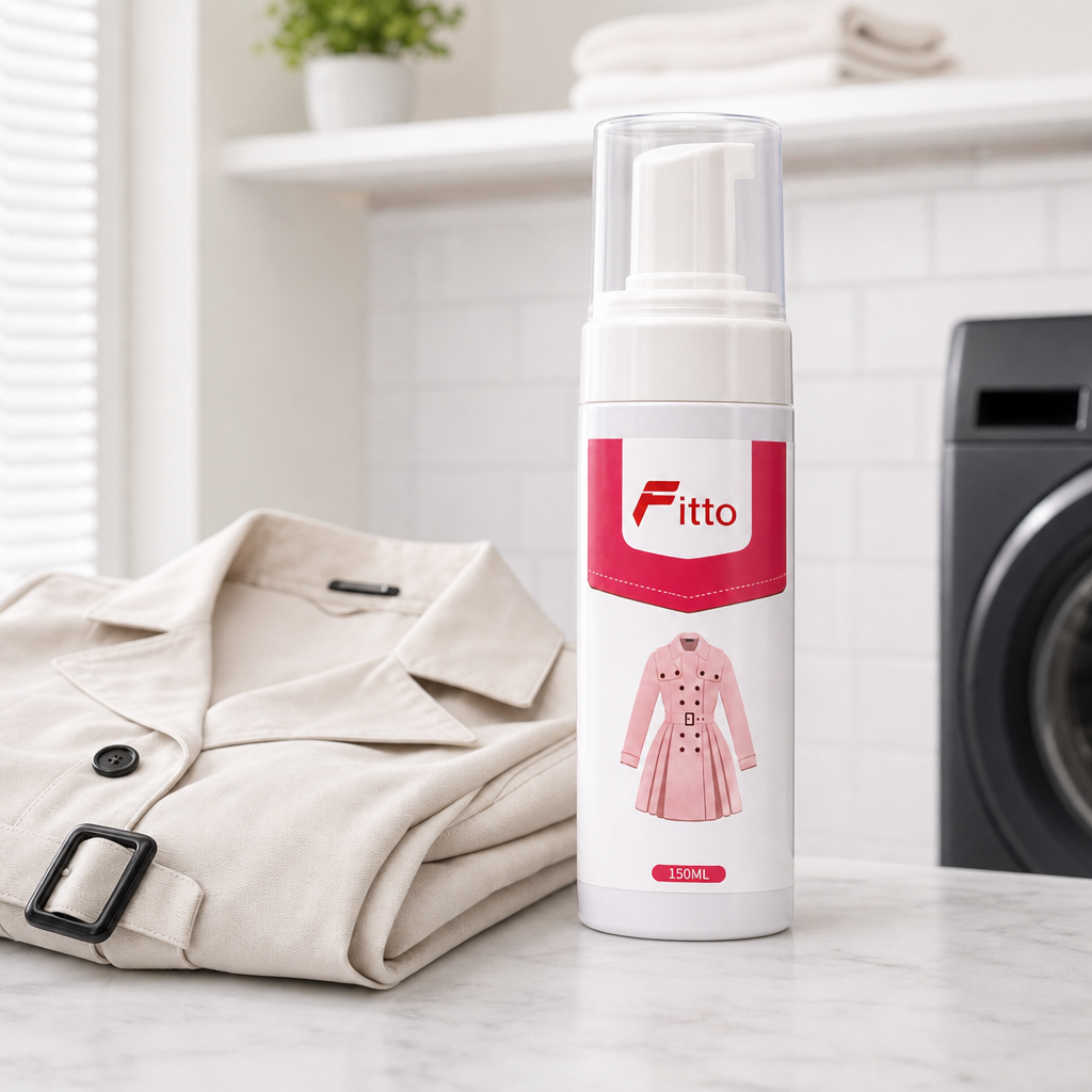 96 Pieces Clothing Stain Cleaning Foam, White and Pink, 150 ml, 1 Bottle