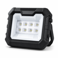 96 Pieces Solar-Powered LED Work Light, White and Red/Blue Emergency Modes, Portable Rectangular Light, 18 x 15 x 7 cm