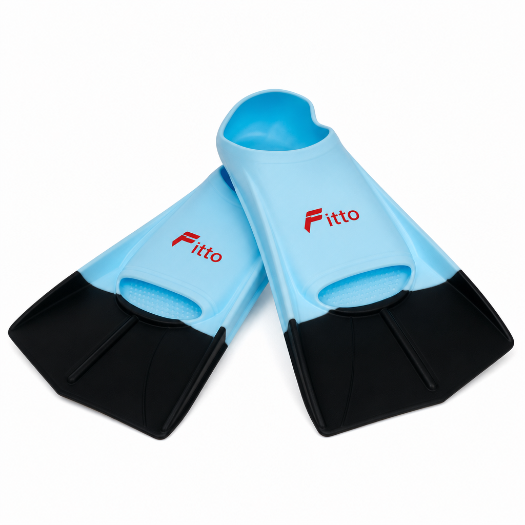 60 Pieces Swimming Fins for Training, XXS EU 29–31, 1 Pair