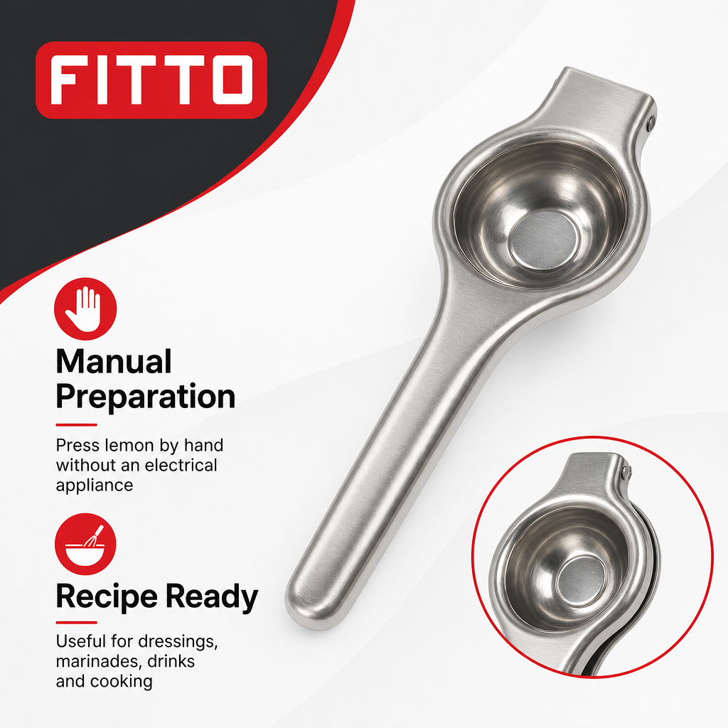 120 Pieces Manual Lemon Squeezer Stainless Steel Silver 7 cm 1 Piece
