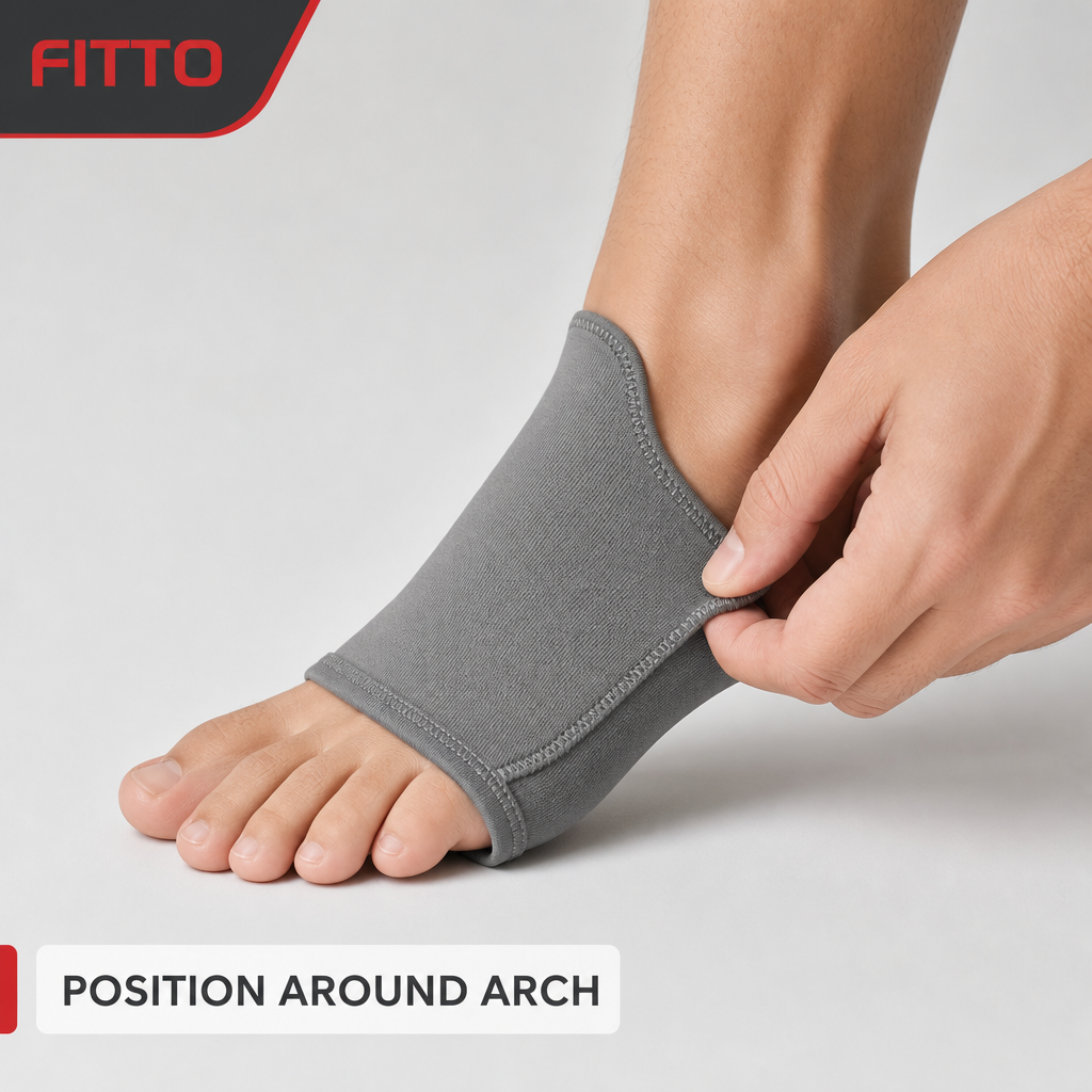 96 Pieces Arch Support Compression Sleeve, Grey, 1 Pair, One Size