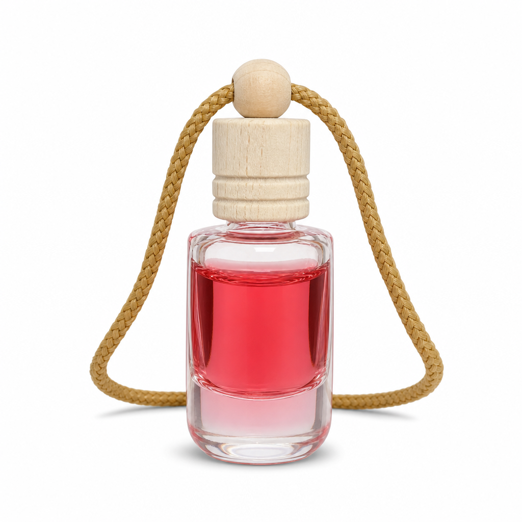 96 Pieces Hanging Bottle Car Air Perfume, Strawberry Scent, Single Unit