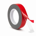 120 Pieces Grey Double-Sided Mounting Tape with Red Release Film, 10 mm x 12 m