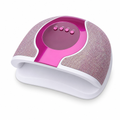 60 Pieces Nail Lamps 288 W 2-in-1 LED UV Dryer, Pink and White, 1 Piece