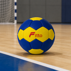 96 Pieces Handball Size 0 Yellow and Blue, Single Ball for Training and Recreational Play