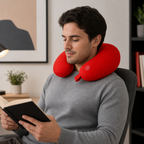 72 Pieces Electric Neck Massage Pillow with Heat and Vibration, Assorted Colour, 1 Piece