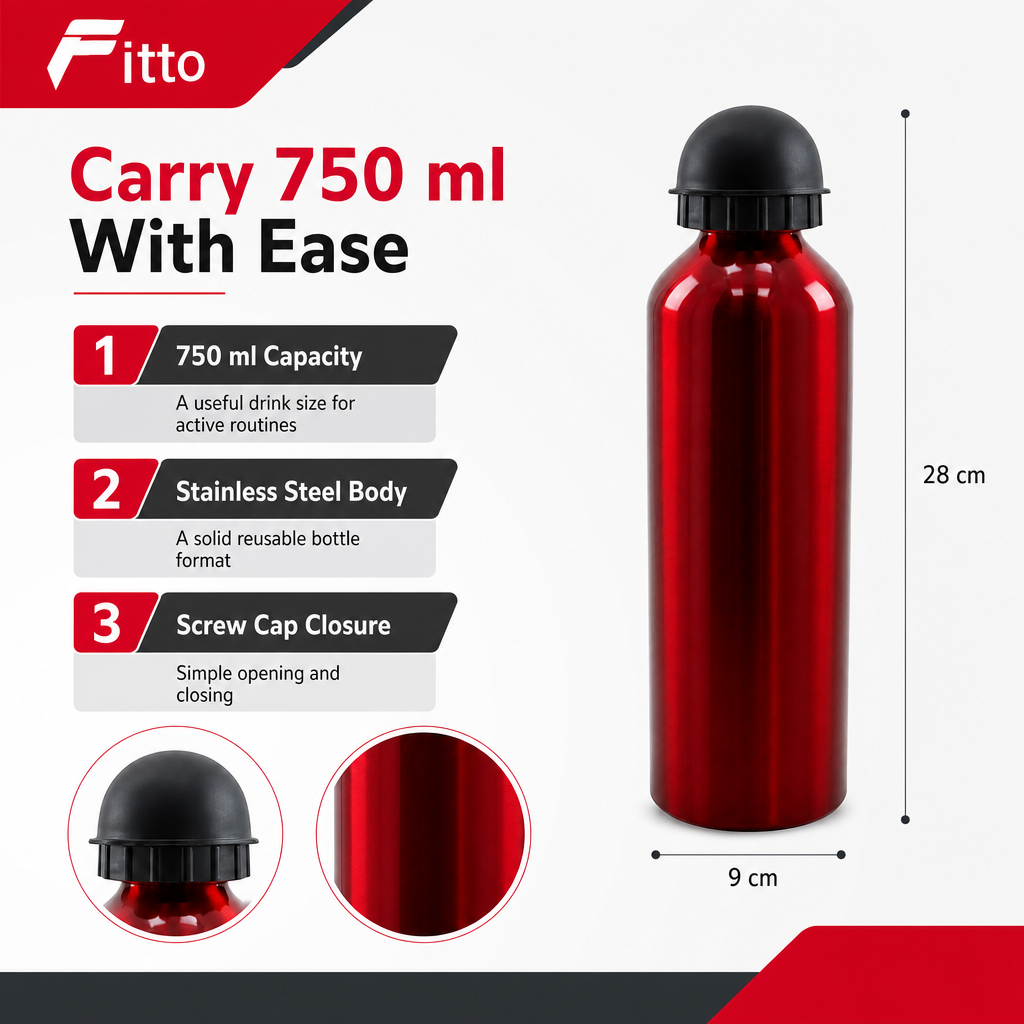 120 Pieces Sports Water Bottles 750 ml Stainless Steel Vacuum Flask with Screw Cap, Assorted Colour