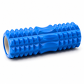96 Pieces Textured Yoga Roller, 33 cm, Blue, Cylindrical Surface for Yoga and Stretching Routines