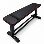 48 Pieces Flat Workout Benches with Steel Frame, Padded Training Surface for Home Gym Strength Exercises