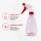 240 Pieces 350 ml Plastic Trigger Spray Bottle, Assorted Colour, 1 Piece