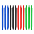 96 Pieces Gel Pens with Matte Finish and Arrow Tip, 0.7 mm, Assorted Colours, 12-Pack