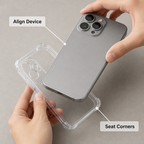 240 Pieces Clear Protective Phone Cases for 15 Pro Max with Reinforced Corners and Anti-Burst Design