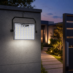 72 Pieces Solar LED Flood Light with Remote Control and Adjustable Bracket, 100 W, 1 Piece