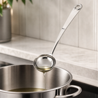 144 Pieces Stainless Steel Oil Ladle, 13 cm, Silver Kitchen Cooking Utensils