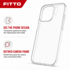 144 Pieces Crystal Clear Phone Cases with Raised Camera Frame for Ultra Smartphone, Transparent Slim Cover