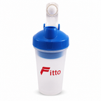 120 Pieces Sports Water Bottles, 400 ml Plastic Shaker with Flip-Top Lid, Assorted Colour