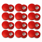 96 Pieces Red Star-Shaped Boxes, 24 x 24 x 5 cm, 12 Pieces