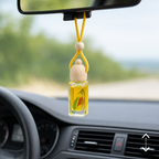 96 Pieces Car Air Fresheners Hanging Bottle, Yellow, Single Unit