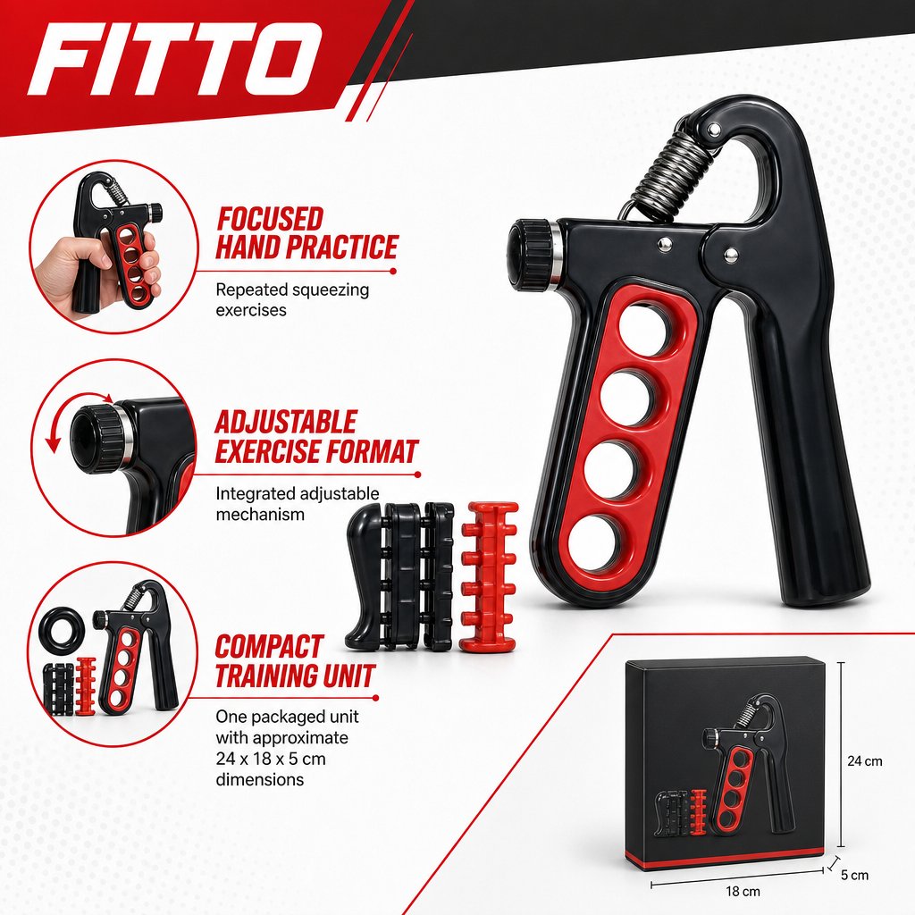96 Pieces Adjustable Hand Grip Strengtheners Set for Hand, Wrist and Forearm Training