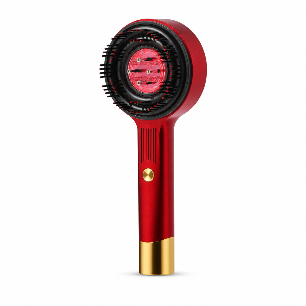 60 Pieces Red Oil-Dispensing Scalp Massage Comb, 1 Piece, Handheld Hair and Scalp Care Tool