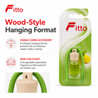 96 Pieces Wood Car Air Fresheners, Hanging New Car Scent, 1 Piece