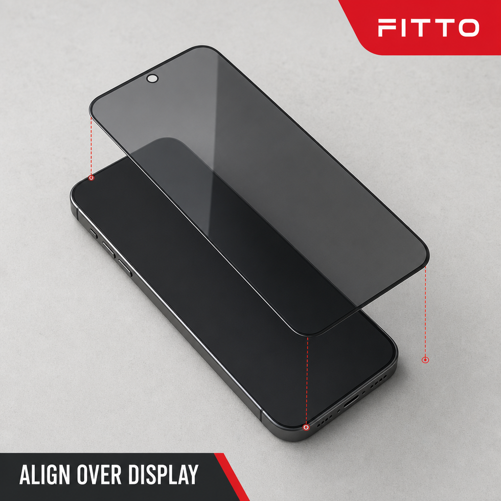 144 Pieces 5D Privacy Tempered Glass Screen Protectors, 9H Hardness for 15 Pro Max Model