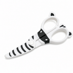 240 Pieces Animal Scissors, 5 Inch, Zebra Design, White and Black Pattern, 1 Piece