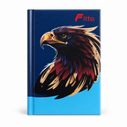 240 Pieces A7 Hardcover Notebook, Single-Line Pages, Assorted Graphic Cover, 1 Piece