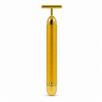 96 Pieces Gold Electric T-Bar Facial Massager, 1 Piece