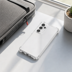 240 Pieces Clear Anti-Burst Protective Phone Cases with Reinforced Corners for 14-Series Phone