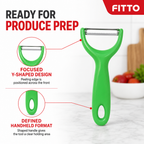 144 Pieces Y-Shaped Vegetable Peeler, Assorted Colour, Handheld Kitchen Tool for Fruit and Vegetable Preparation