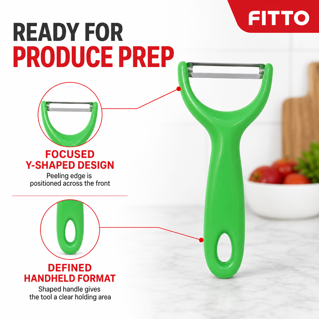 144 Pieces Y-Shaped Vegetable Peeler, Assorted Colour, Handheld Kitchen Tool for Fruit and Vegetable Preparation