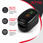 96 Pieces Fingertip Pulse Oximeters with Colour Display, Portable Finger-Mounted Reading Device