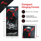 144 Pieces Car Air Fresheners, Hanging Cherry Scent Sachet for Vehicle Interior, 1 Piece, 24 x 10 x 1 cm