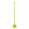 96 Pieces Plastic Training Poles With Round Base, Green, 23 x 23 x 6 cm