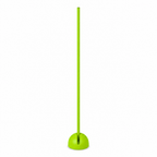 96 Pieces Plastic Training Poles With Round Base, Green, 23 x 23 x 6 cm