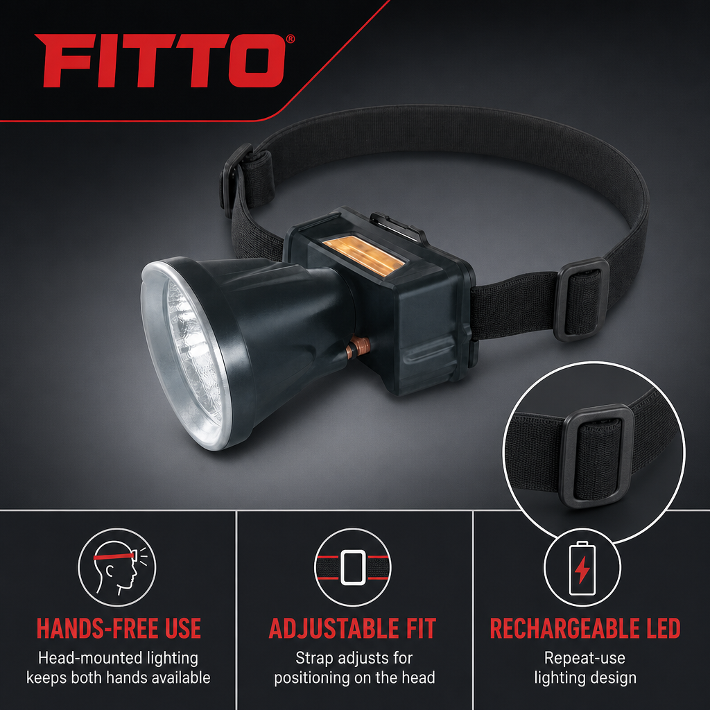 72 Pieces Rechargeable LED Headlamp with Adjustable Head Strap, Hands-Free Portable Lights for Work and Outdoor Tasks